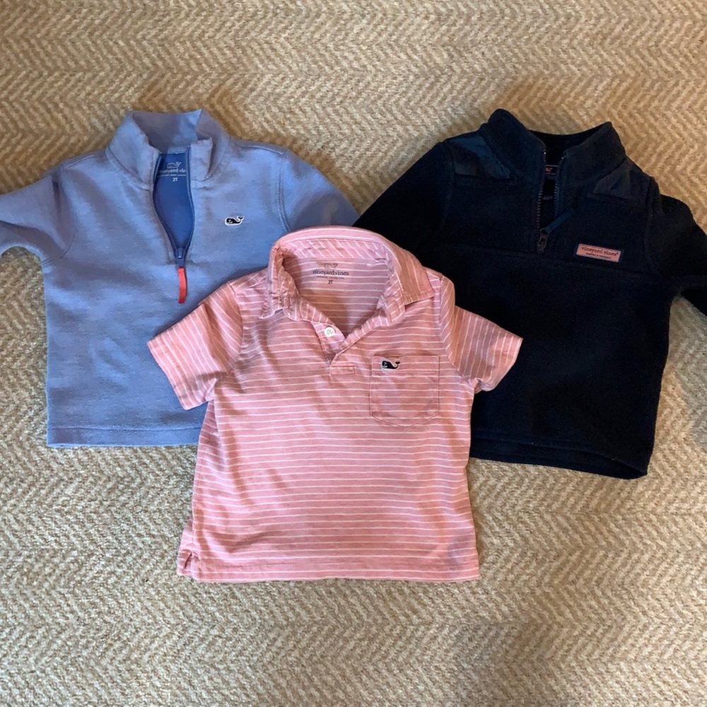 Bundle of 3 vineyard vines boys